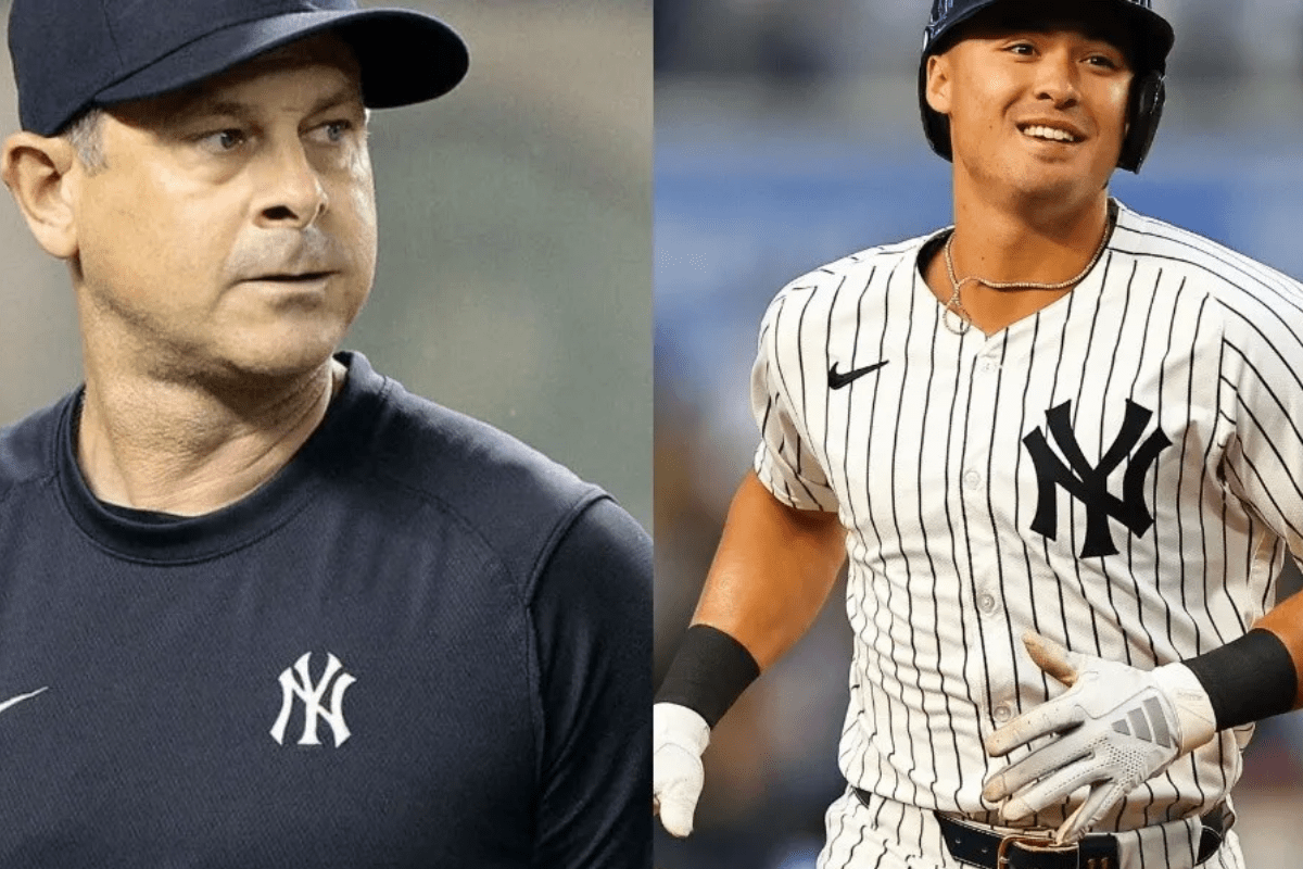 Aaron boone defiende a anthony volpe tras terribles números