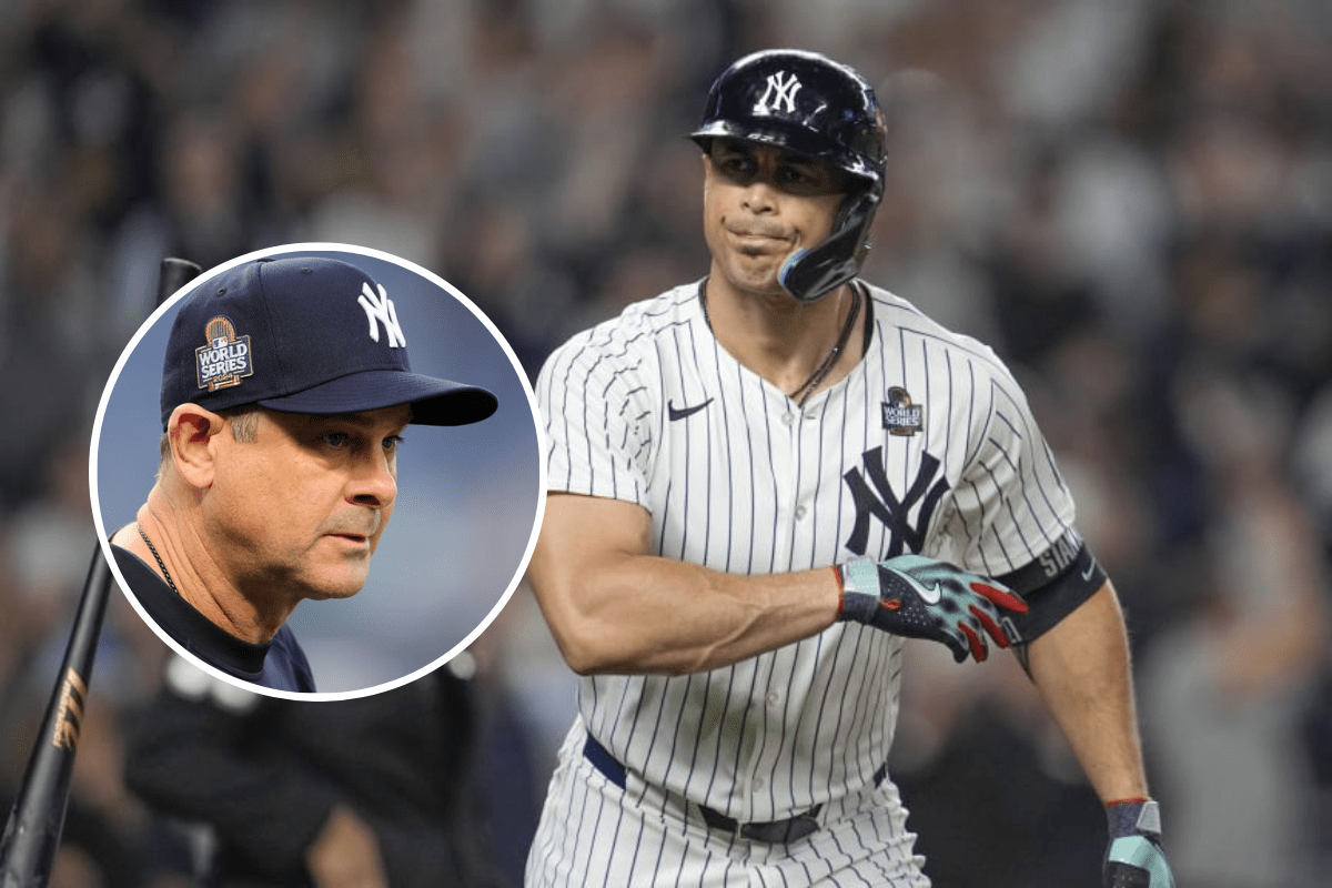Aaron boone explica por qué sienta a giancarlo stanton pese a racha ofensiva