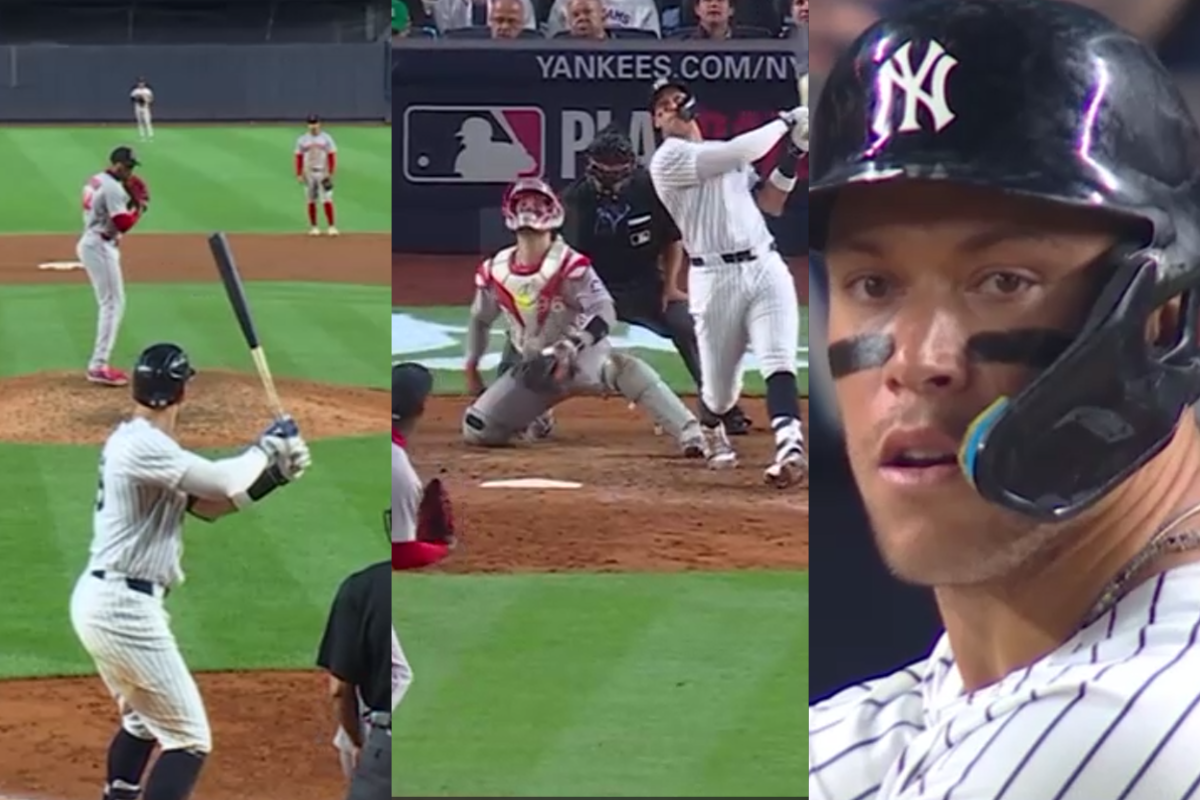 ¡no le tuvo miedo! Aroldis chapman vs aaron judge en el clutch