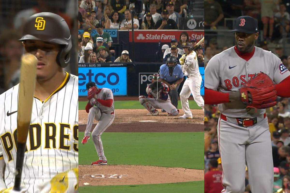 Aroldis-chapman-vs-manny-machado-boston-san-diego