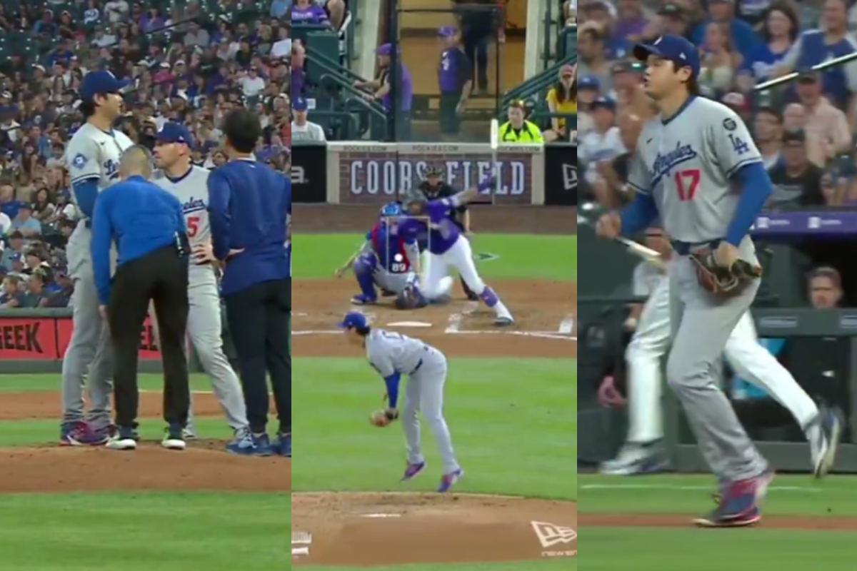 El batazo de orlando arcia que sacó de juego a un shohei ohtani castigado en colorado