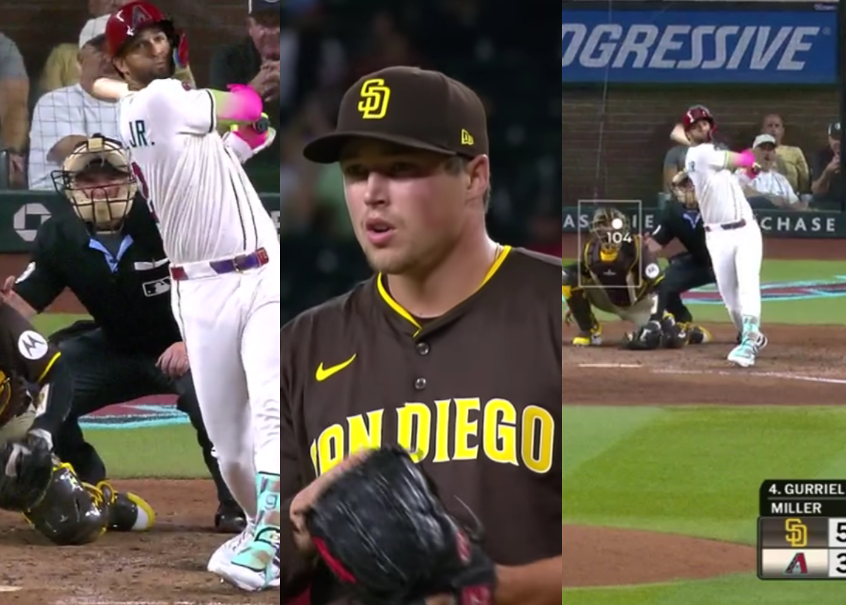 Lourdes gurriel jr conecta jonrón histórico vs pitcheo a 104 millas de mason miller