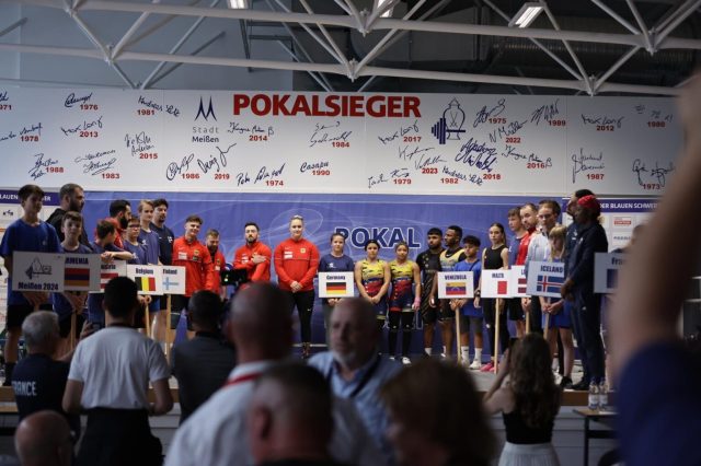 Pesistas se miden a la élite en Alemania