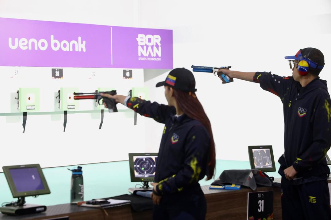 Tiro deportivo orgulloso de su desempeño