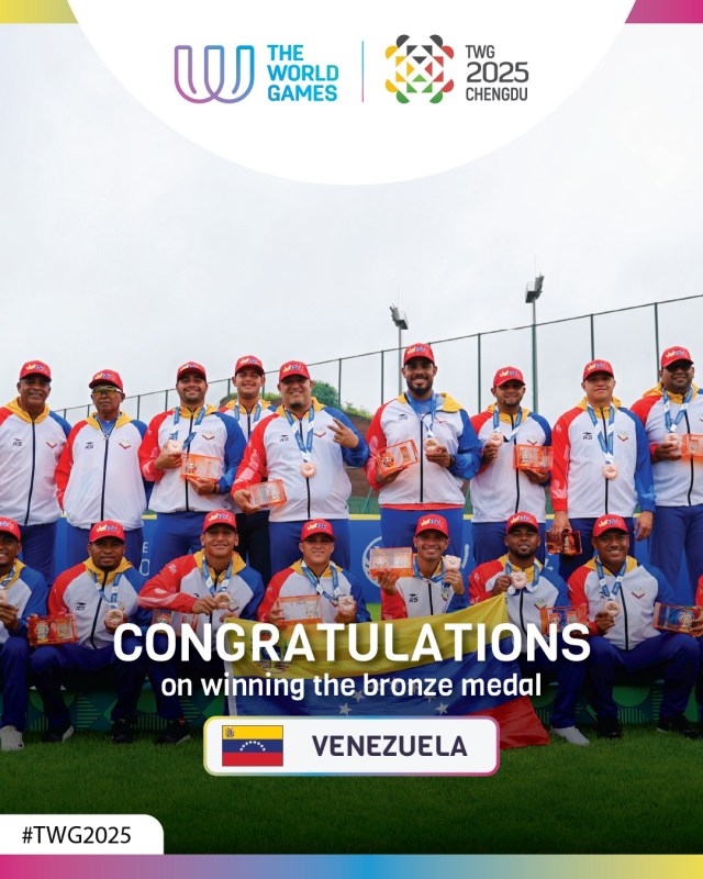 Venezuela compartió el bronce con Canadá