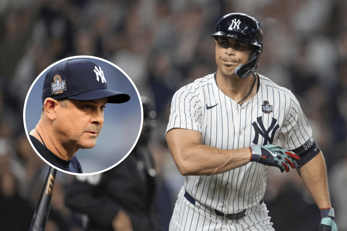 Yankees y aaron boone cometen injusticia con giancarlo stanton