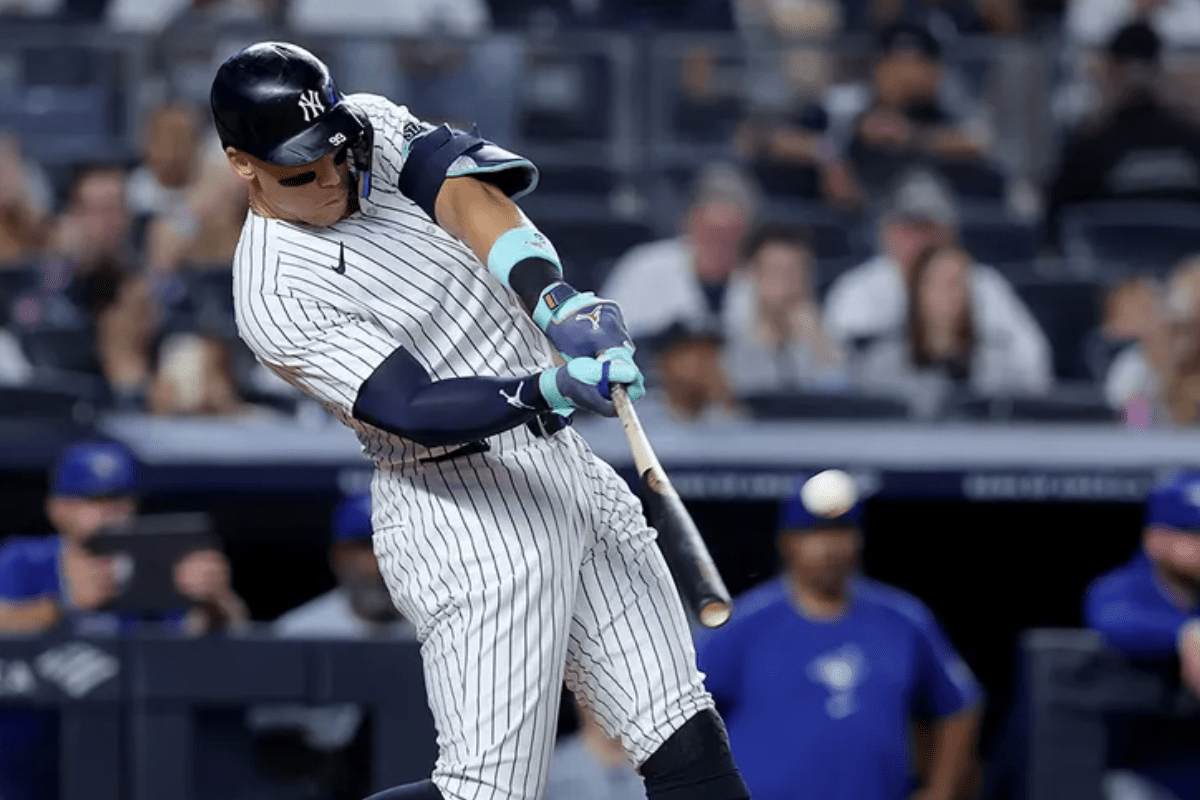 Aaron judge cerca de lograr marca histórica poco antes vista