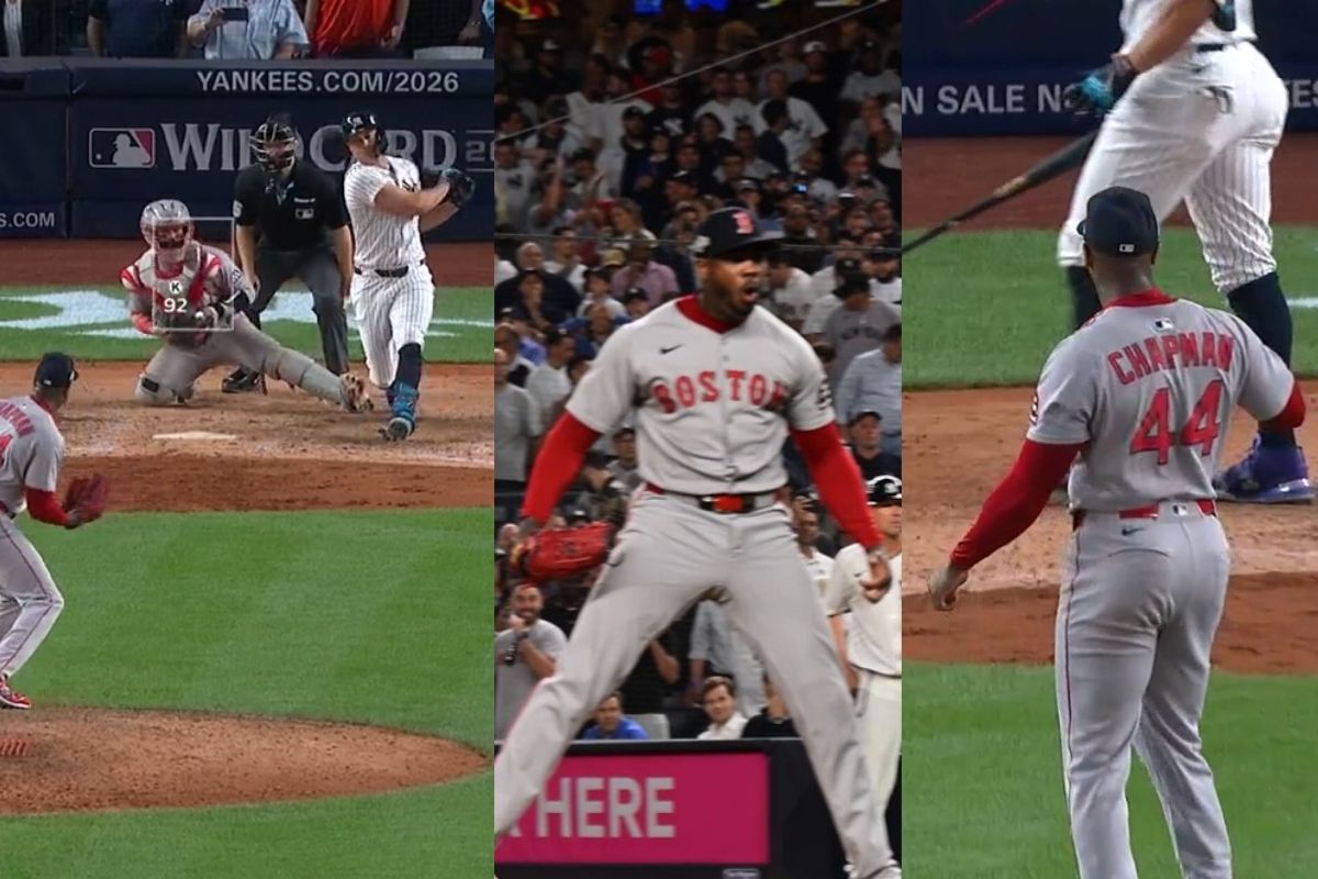 Aroldis chapman le cierra la puerta a los yankees