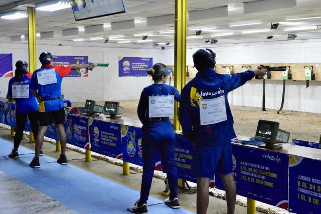 Carabobo es el rey nacional del tiro deportivo