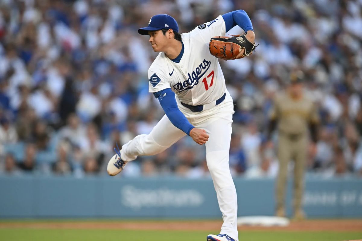 Ohtani entra en la rotación de los dodgers / foto: ap
