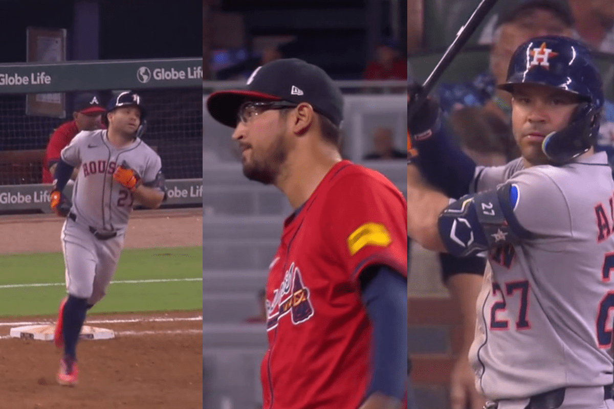 El lanzador que josé altuve debe traer harto con su madero