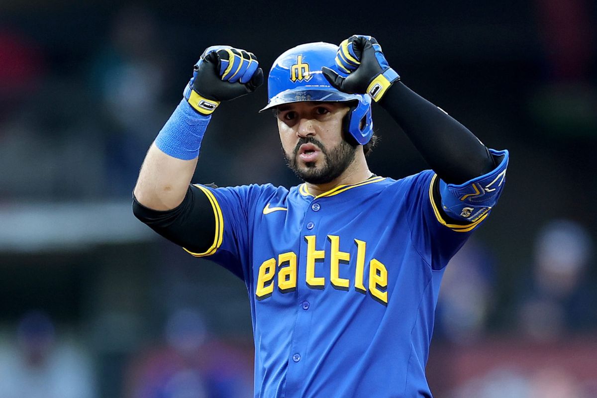 Eugenio suárez cerca de hacer historia / foto: mlb