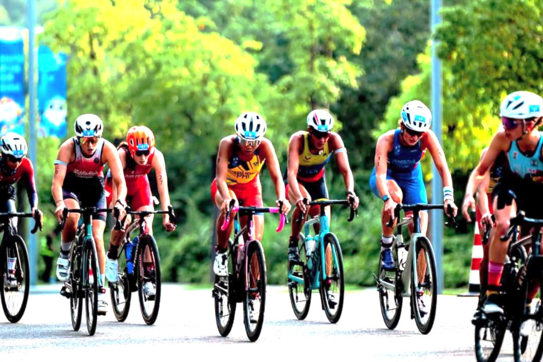 Génesis Ruiz en Copa de Triatlón de África