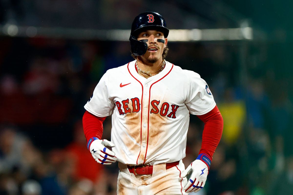 Jarren durán logra marca en mlb / foto: boston globe
