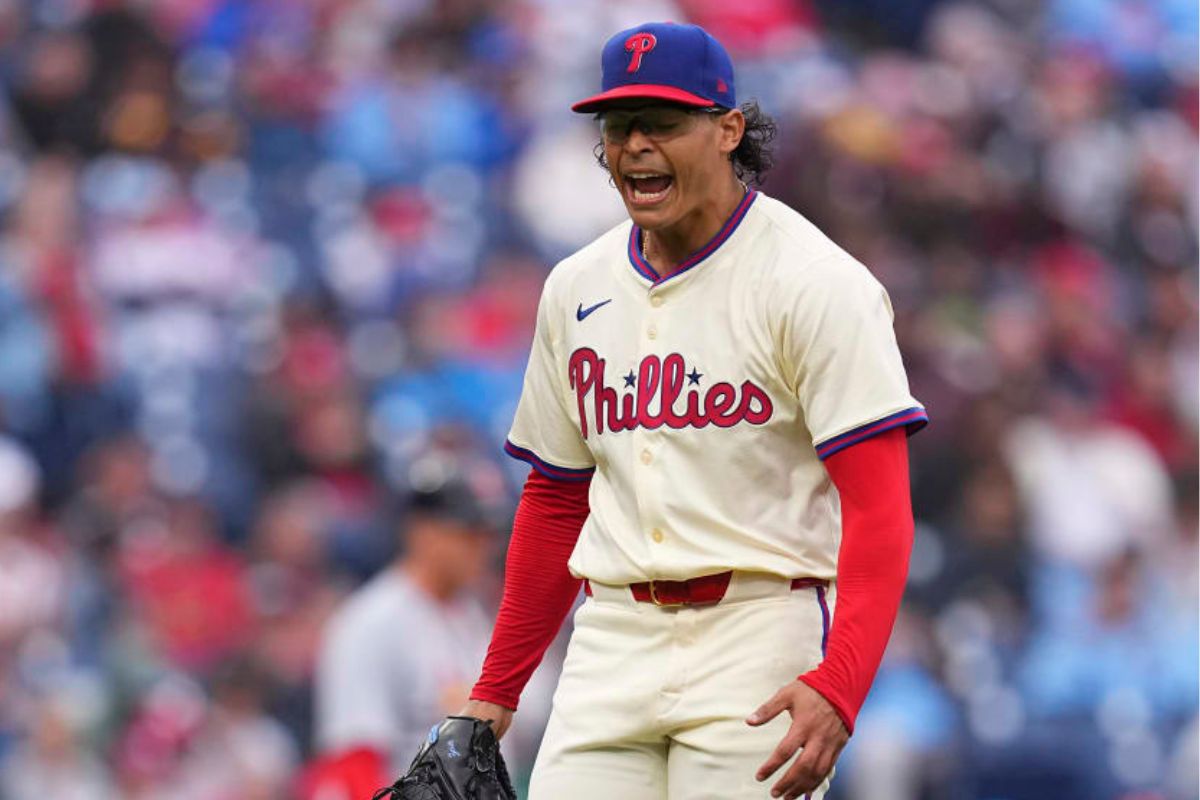 Jesús luzardo logra hito en la franquicia de los phillies / foto: mlb