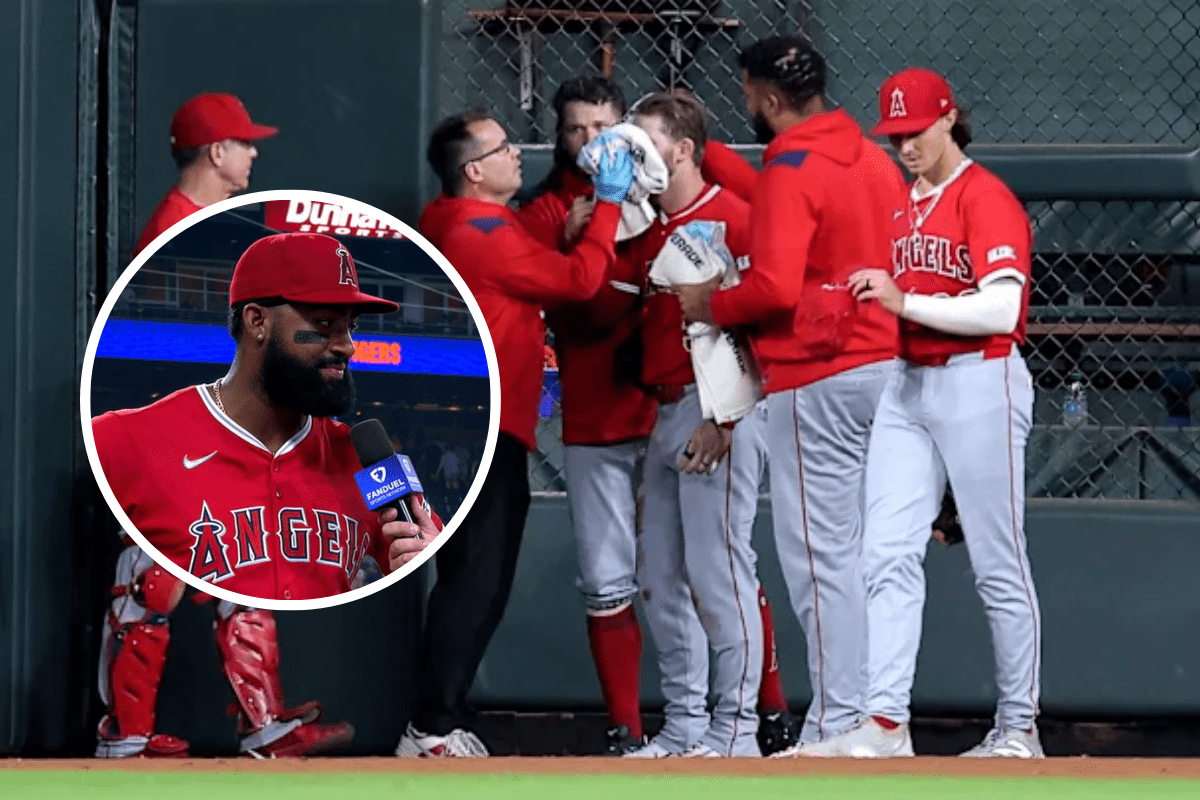 Jo adell destroza a los astros por trágica jugada de taylor ward