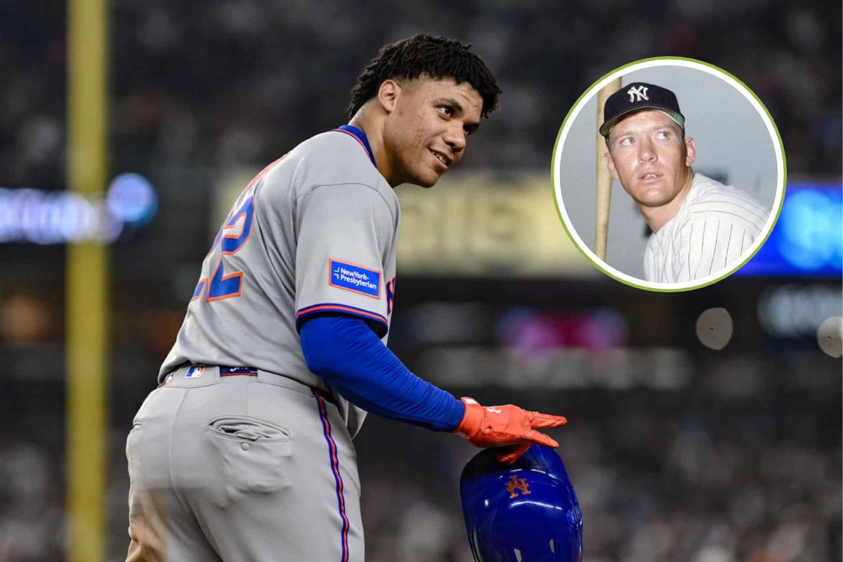Juan soto persigue a mickey mantle