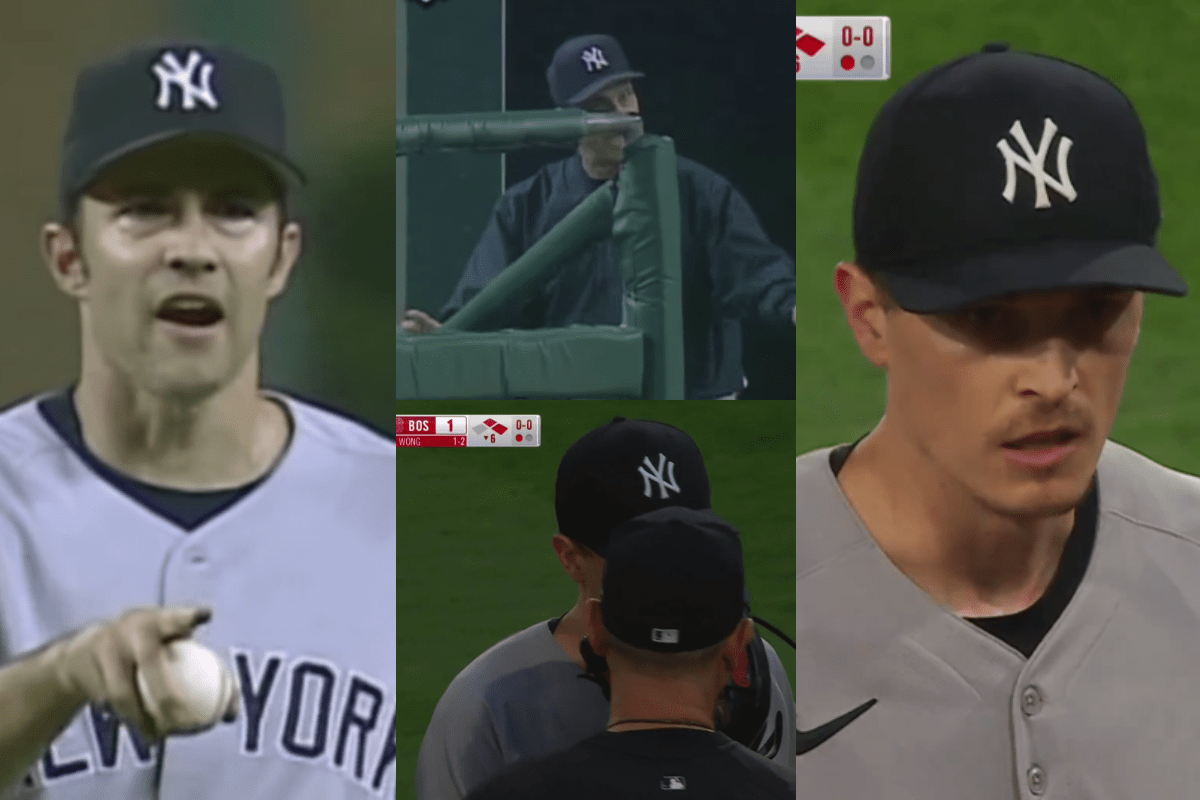 Max fried aplica la de "mike mussina" a aaron boone en pleno juego
