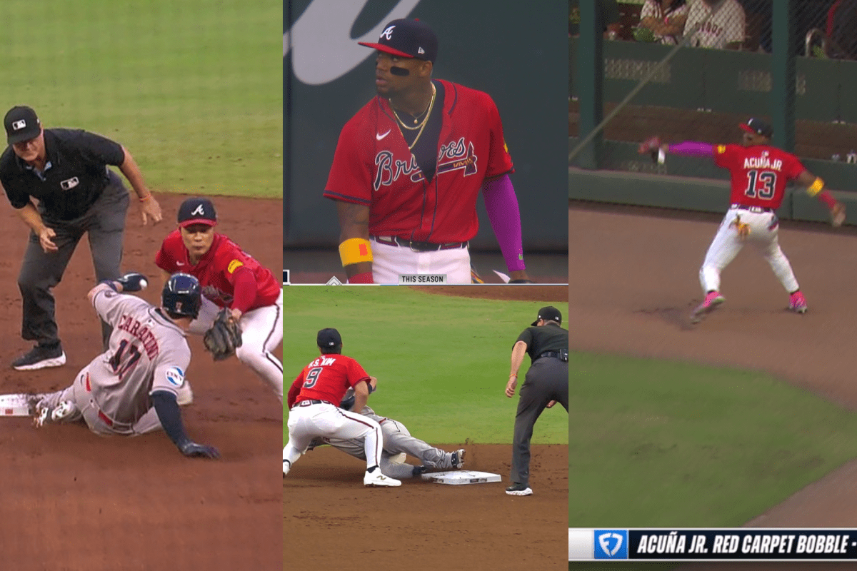 Ronald acuña jr hace tiro a 92 millas y enseña a respetar a los astros