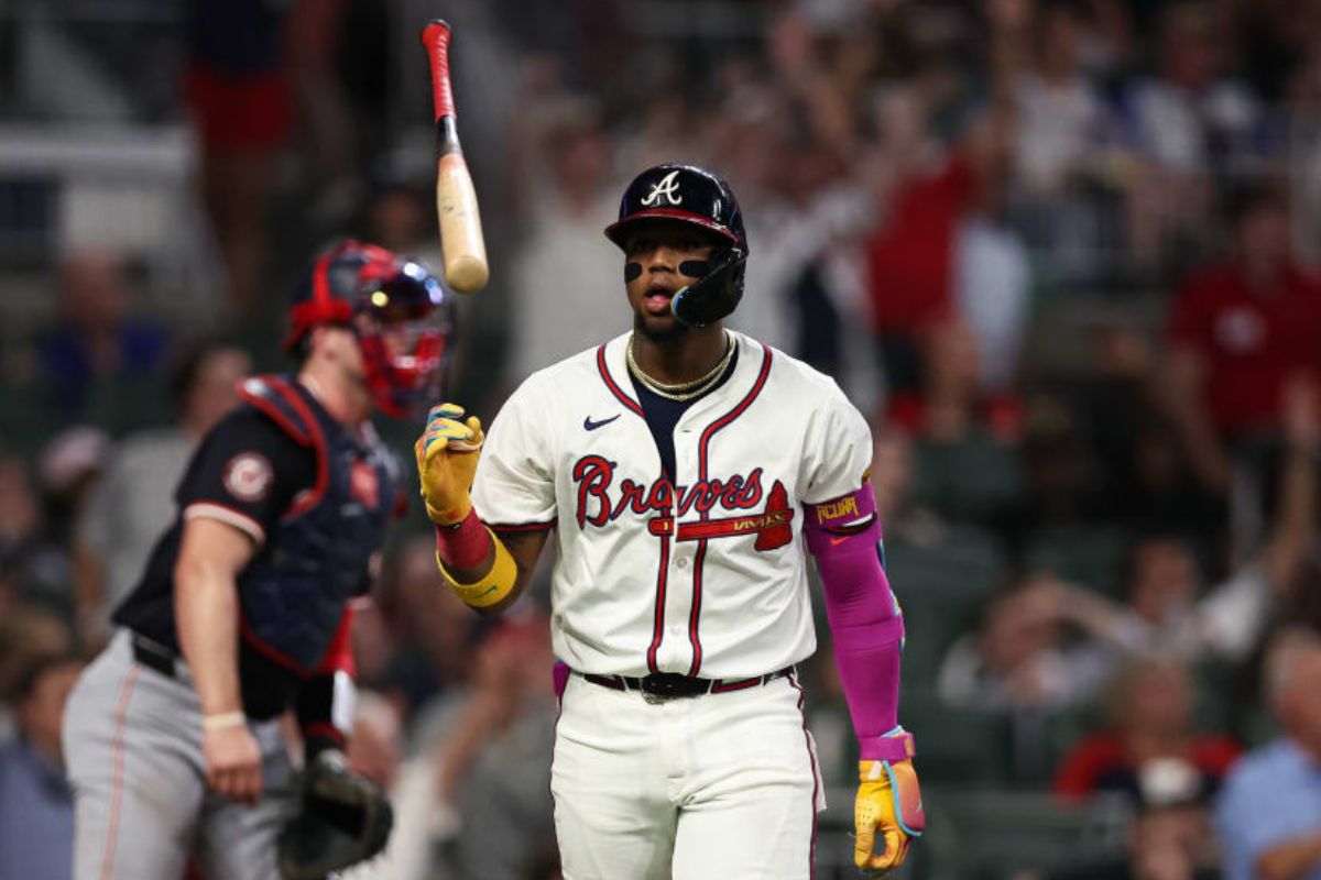 Ronald acuña jr. Logra un récord no visto desde 1969 / foto: mlb