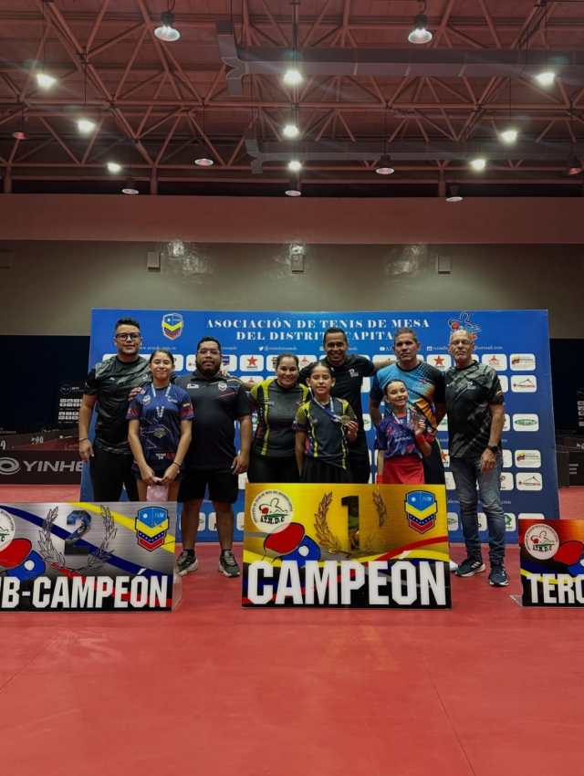 Tenis de Mesa siembra más campeones