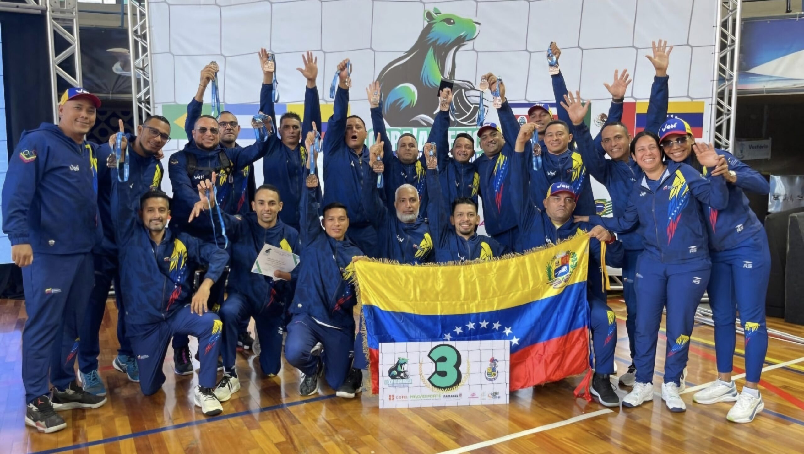 Venezuela logró podio americano en Voleibol Sentado