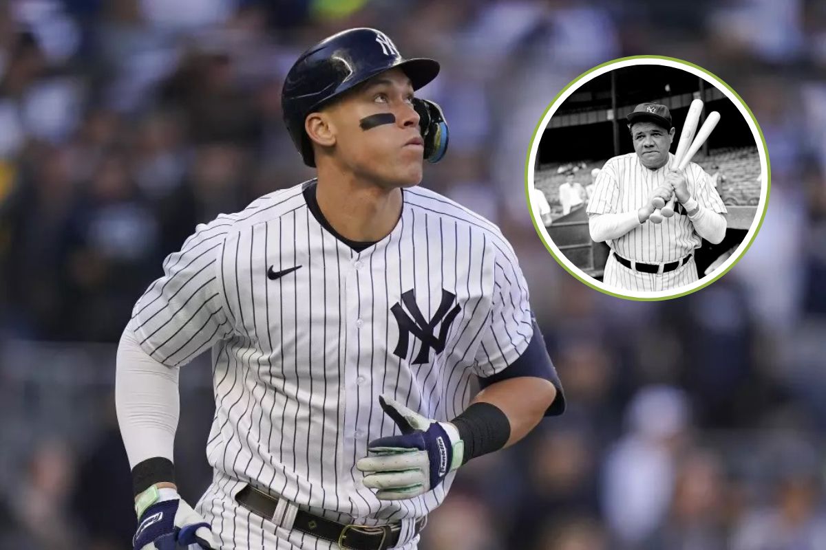Aaron judge a la par de babe ruth