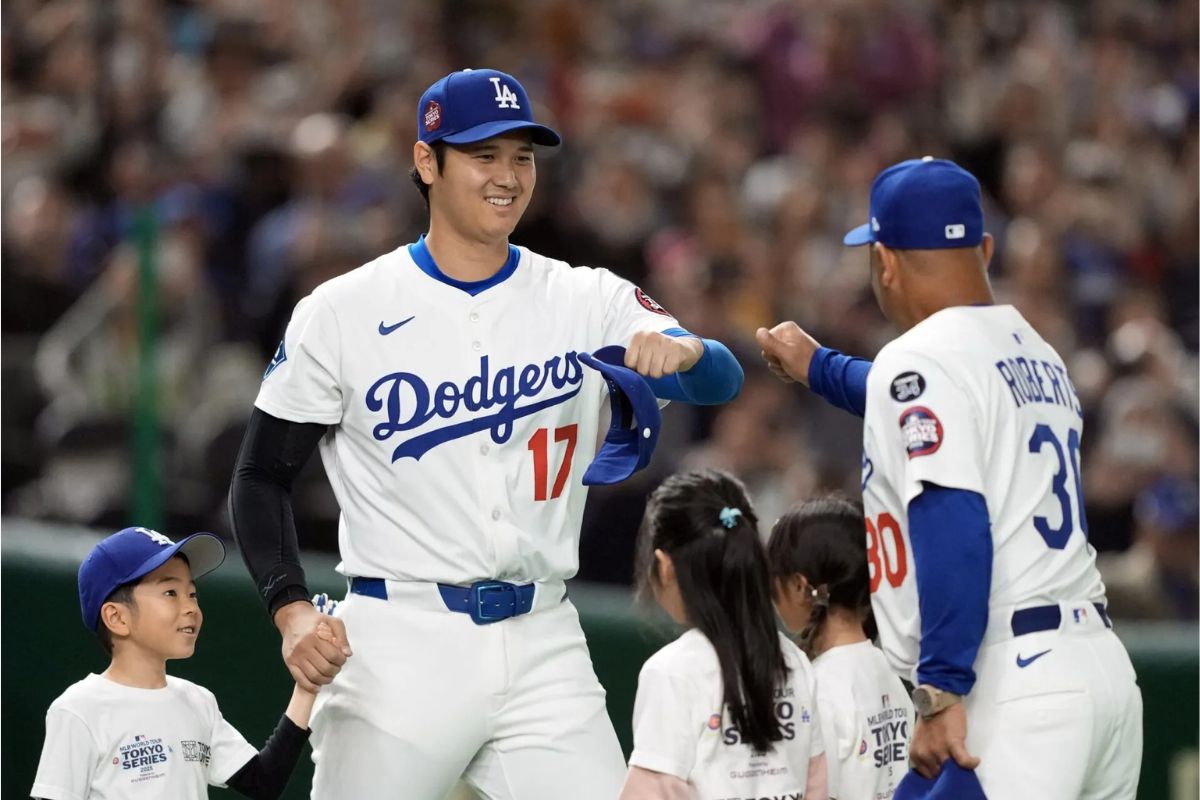 Ohtani es una pieza clave de dodgers / foto: mlb