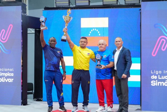 Gladiadores campeón de la Liga de Lucha