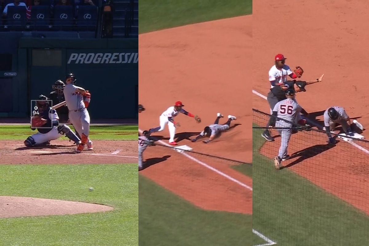 Javier báez liga pero le arruinan el batazo