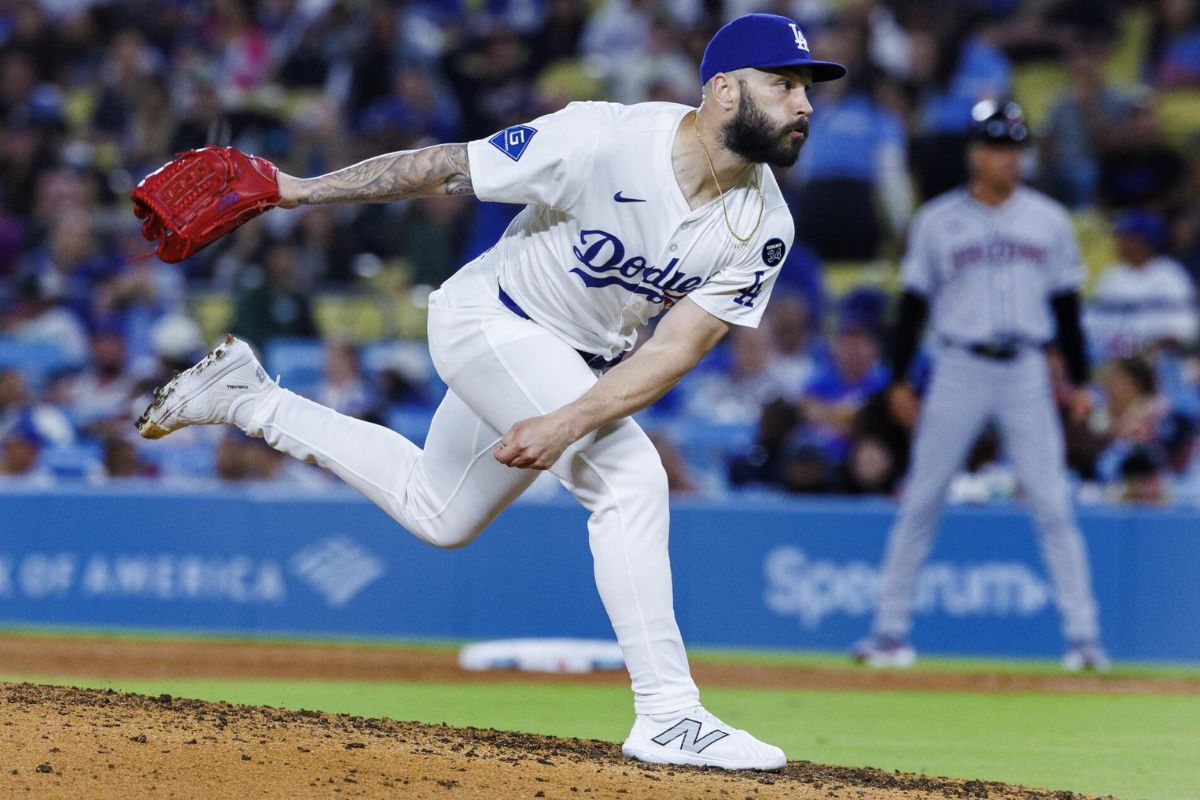 Tanner scott podría volver con los dodgers / foto: los angeles times