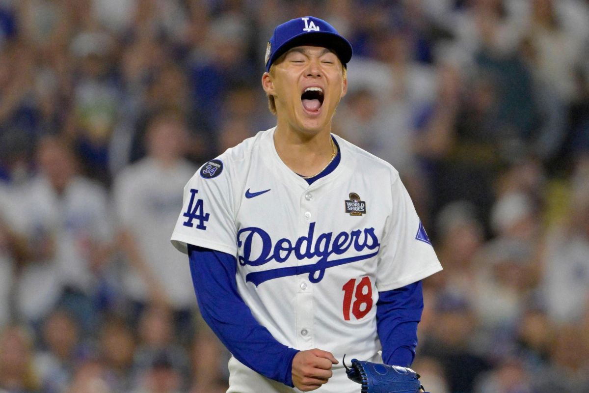Yamamoto brilla con los dodgers / foto: bbc