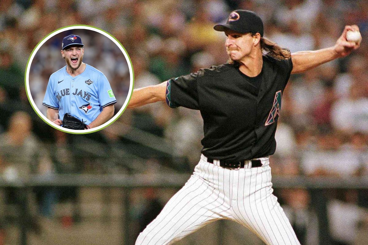 Trey yesavage hace un randy johnson con los blue jays