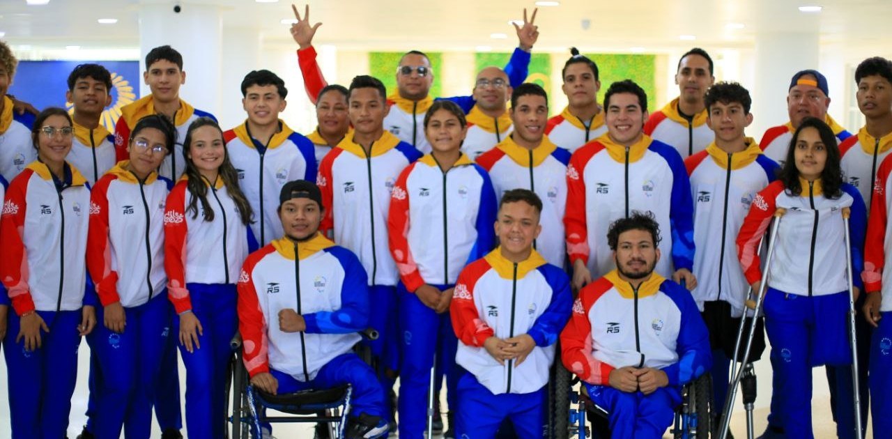 Parapan Juveniles recibió a delegación nacional