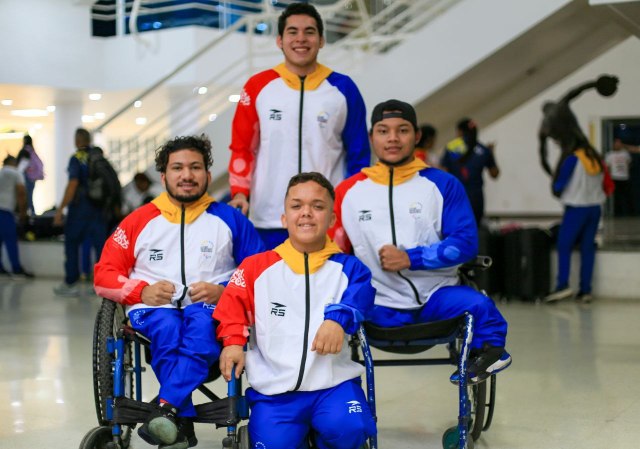 Paratletas reciben dotación rumbo a Santiago