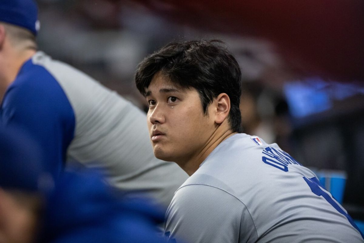 Shohei ohtani preocupa en playoffs / foto: usa today