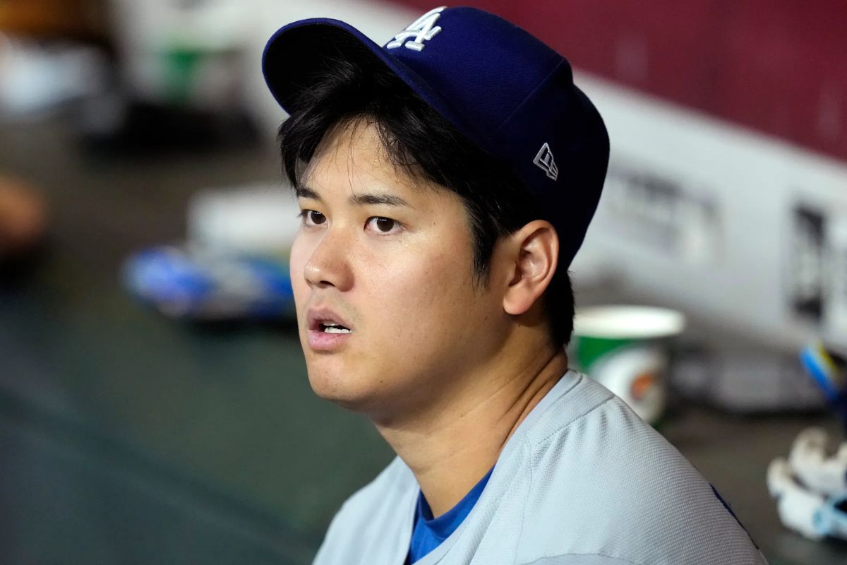 Shohei ohtani muestra dificultades al batear / foto: ap