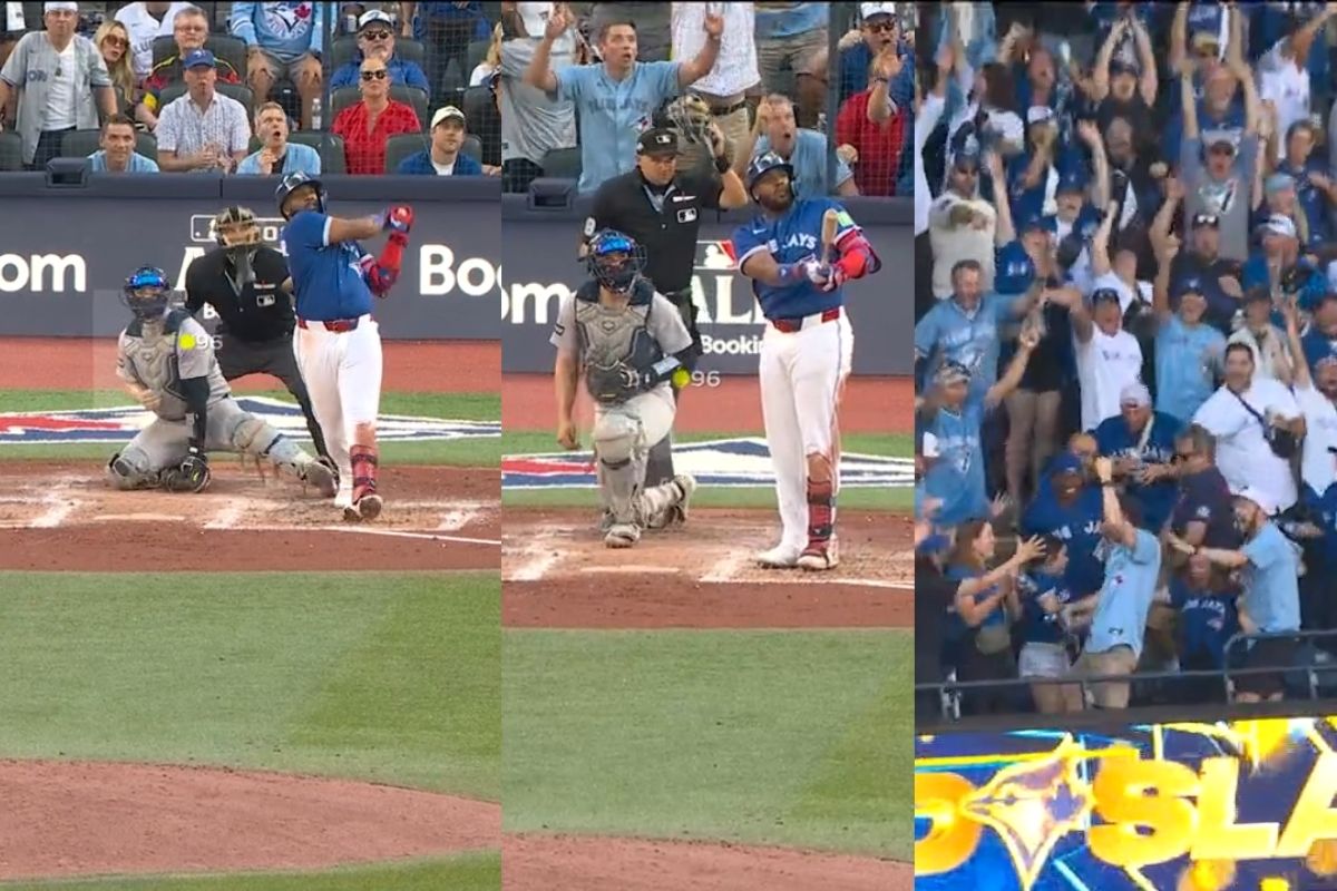 Vladimir guerrero jr. Logra un batazo histórico