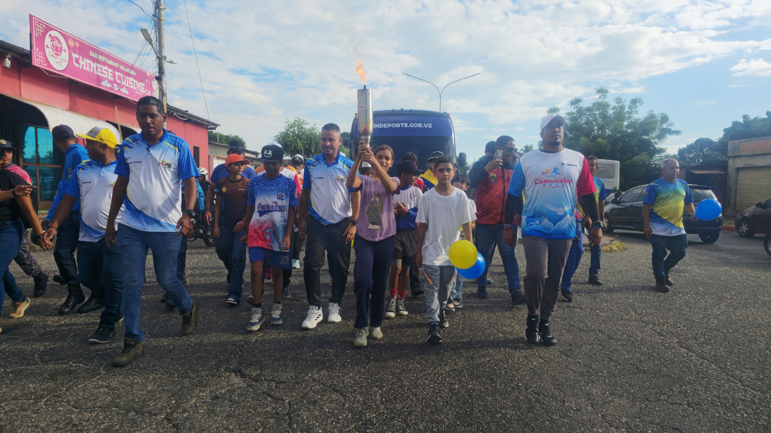 Antorcha de los comunales arribó a Cojedes