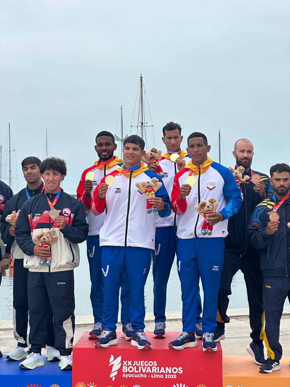 Canotaje velocidad conquistó par de doradas