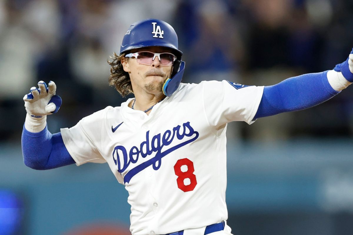 Kike hernández le responde a analista de blue jays / foto: mlb