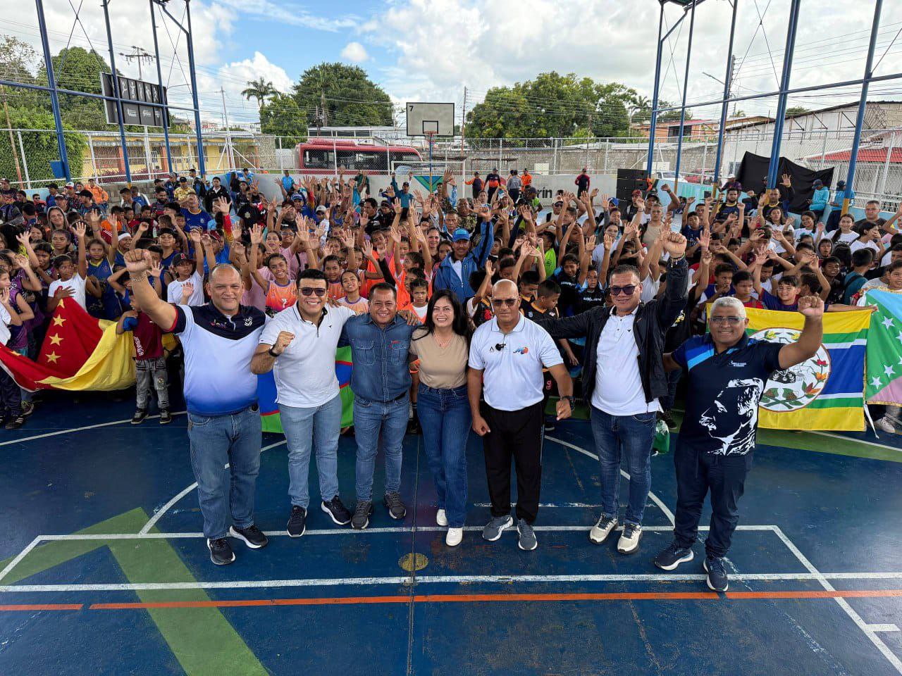 Monagas en acción con la fase estadal