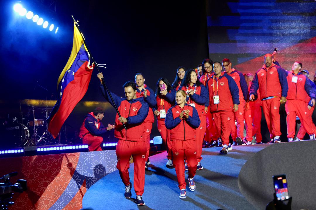 Venezuela vibró en la ceremonia inaugural
