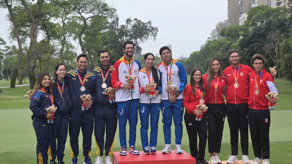 Golf sumó oros en individual y equipos mixto