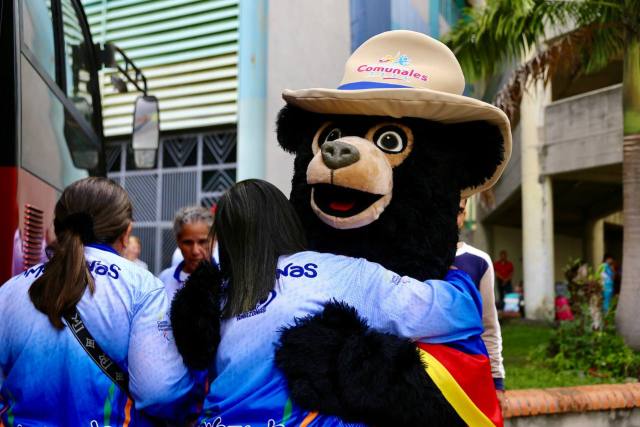 Mérida recibió con alegría a los atletas