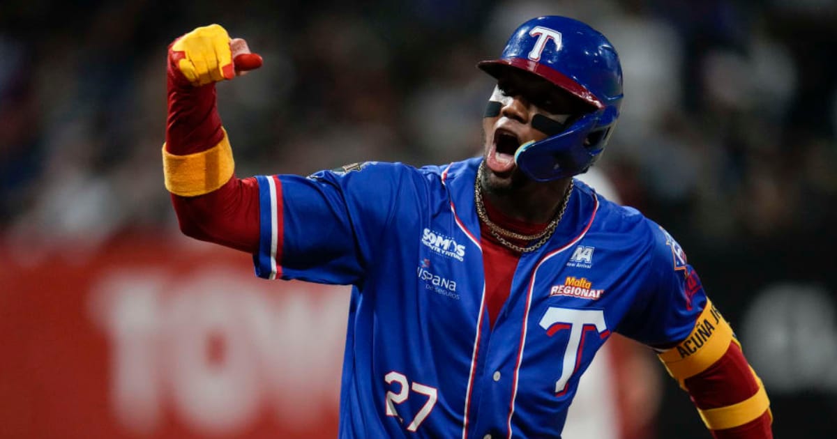 Acuña y Chourio lideran a Venezuela