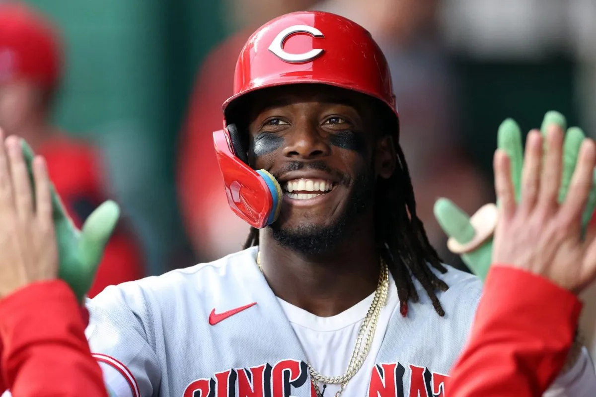 Elly de la cruz tuvo en 20205 complicado / foto: ap