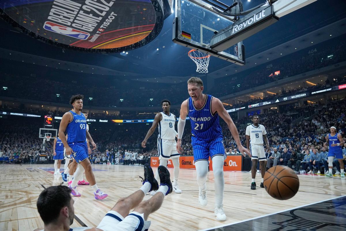 Moritz Wagner, uno de los jugadores más aclamados por el público en Berlín