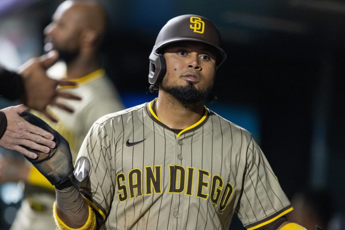 Luis arráez brilla al nivel de leyendas / foto: mlb