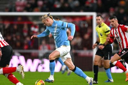 Manchester City no pudo con Sunderland y se alejó de Arsenal